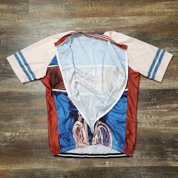 BIKES & BEER RIDING CLUB FULL ZIP SHORT SLEEVE JACKET - Picture 4 of 6